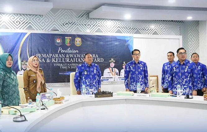 Kelurahan Kedamaian Wakili Bandar Lampung di Ajang Nasional